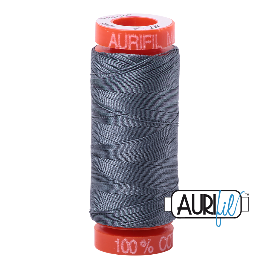 1246 Grey  - Aurifil 50wt Thread 220yd