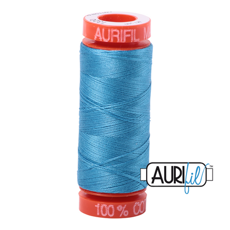 1320 Medium Teal  - Aurifil 50wt Thread 220yd