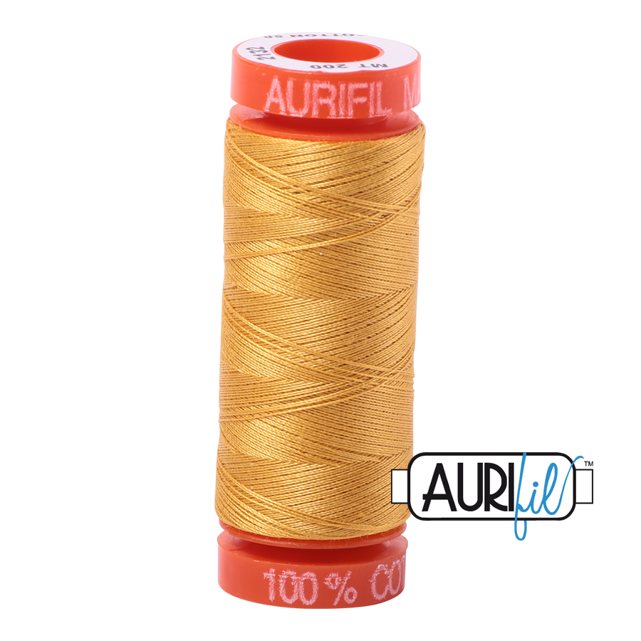 2132 Tarnished Gold  - Aurifil 50wt Thread 220yd