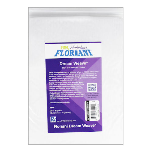 Floriani Dream Weave White Stabilizer
