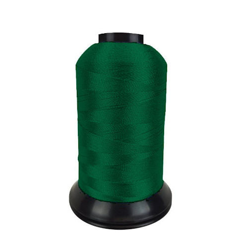 Floriani 12wt Polyester Thread 0200 True Green  400m