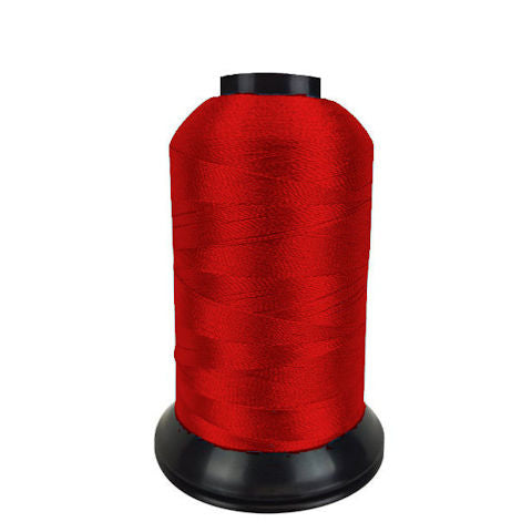 0702 Fire Engine Red - Floriani 12wt Polyester Thread – Red Rock Threads