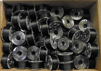 Fil-Tec Black Clear Glide Class 15 Bobbins | Polyester | Solid Thread