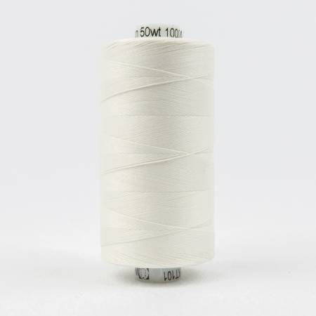 WonderFil Konfetti Thread 101 Soft White  1000m