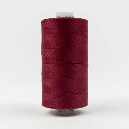 Sewing thread dark red 1000m