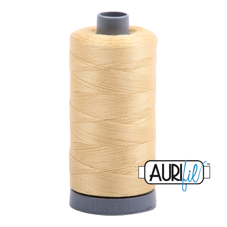 2125 Wheat  - Aurifil 28wt Thread 820yd Spool