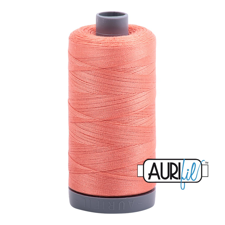 2220 Light Salmon  - Aurifil 28wt Thread 820yd Spool