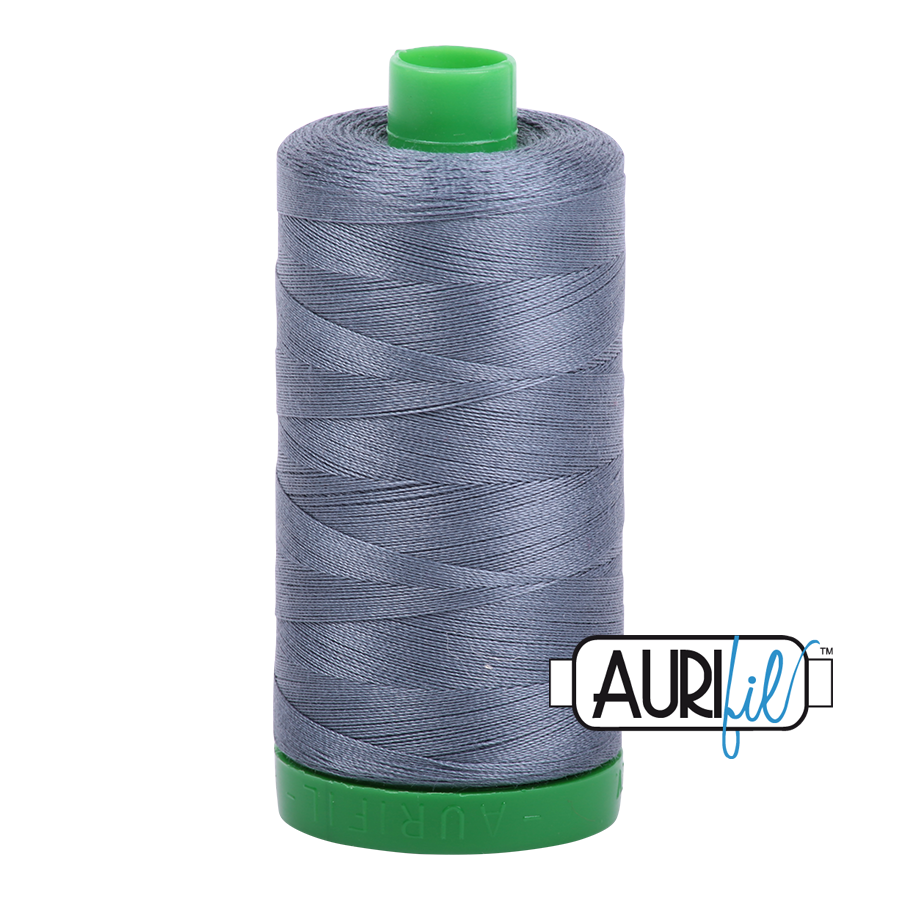 1246 Grey  - Aurifil 40wt Thread 1094yd