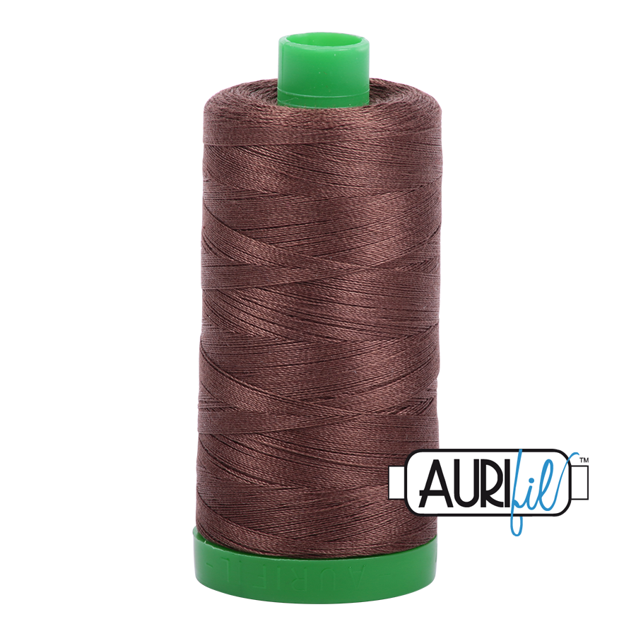 1285 Medium Bark  - Aurifil 40wt Thread 1094yd