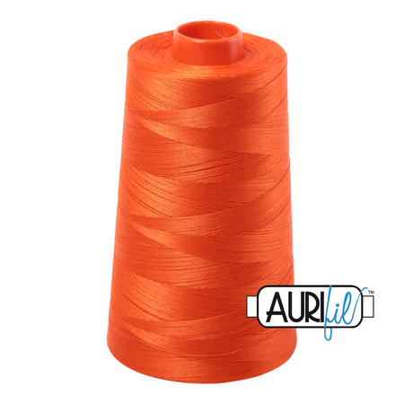 1104 Neon Orange  - Aurifil 50wt Thread 6452yd