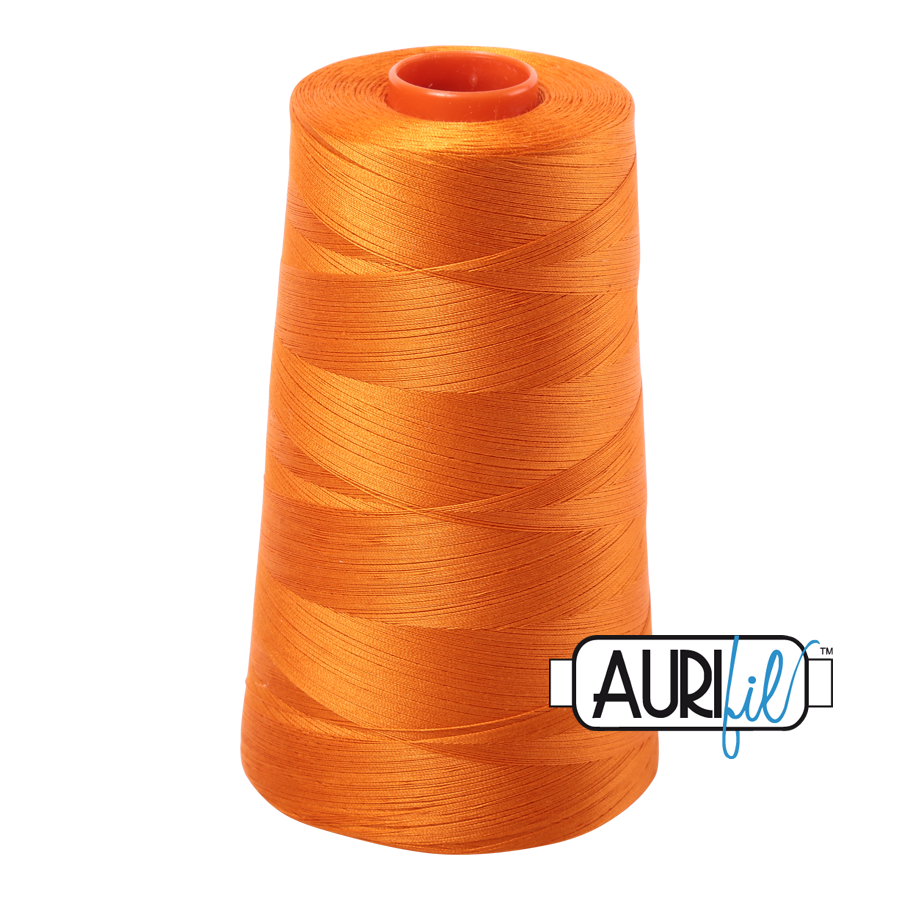 1133 Bright Orange  - Aurifil 50wt Thread 6452yd