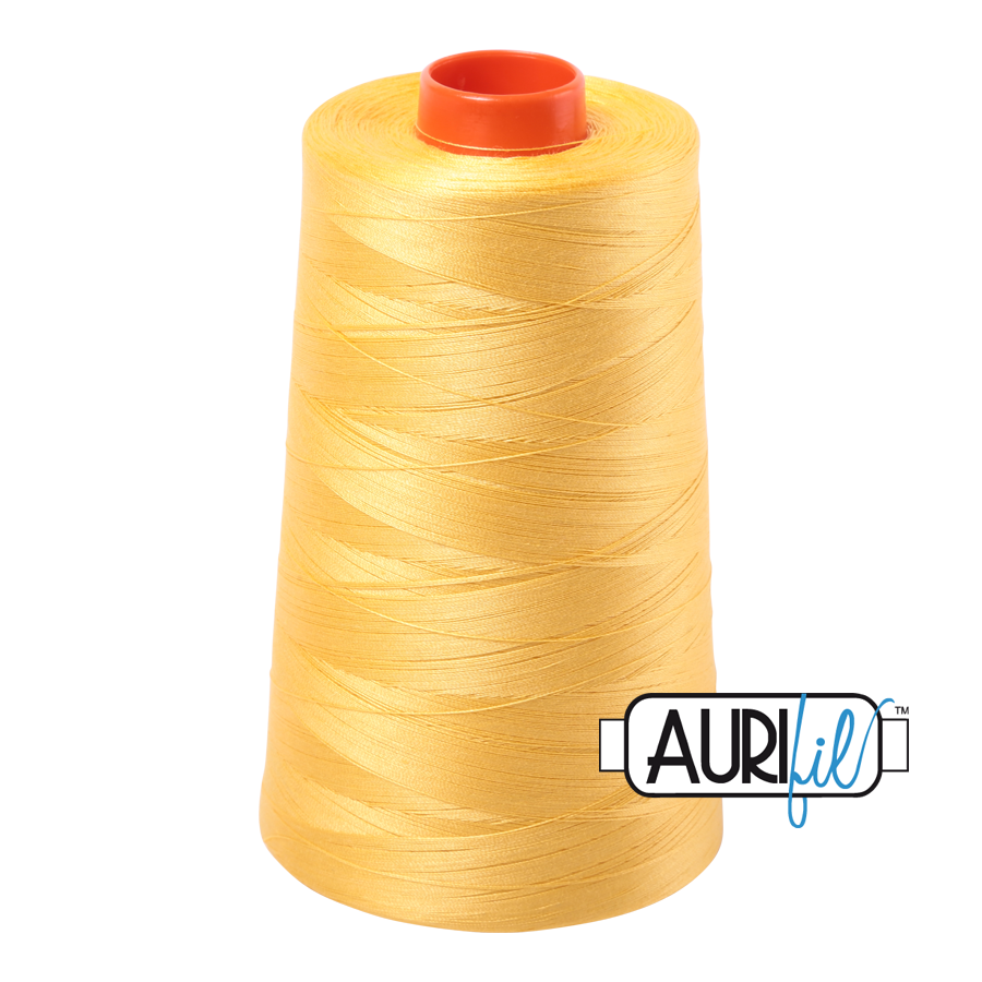 1135 Pale Yellow  - Aurifil 50wt Thread 6452yd