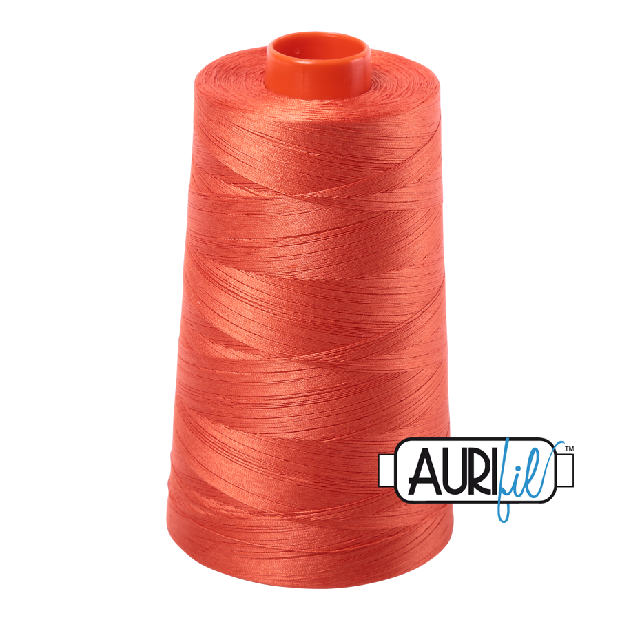 1154 Dusty Orange  - Aurifil 50wt Thread 6452yd