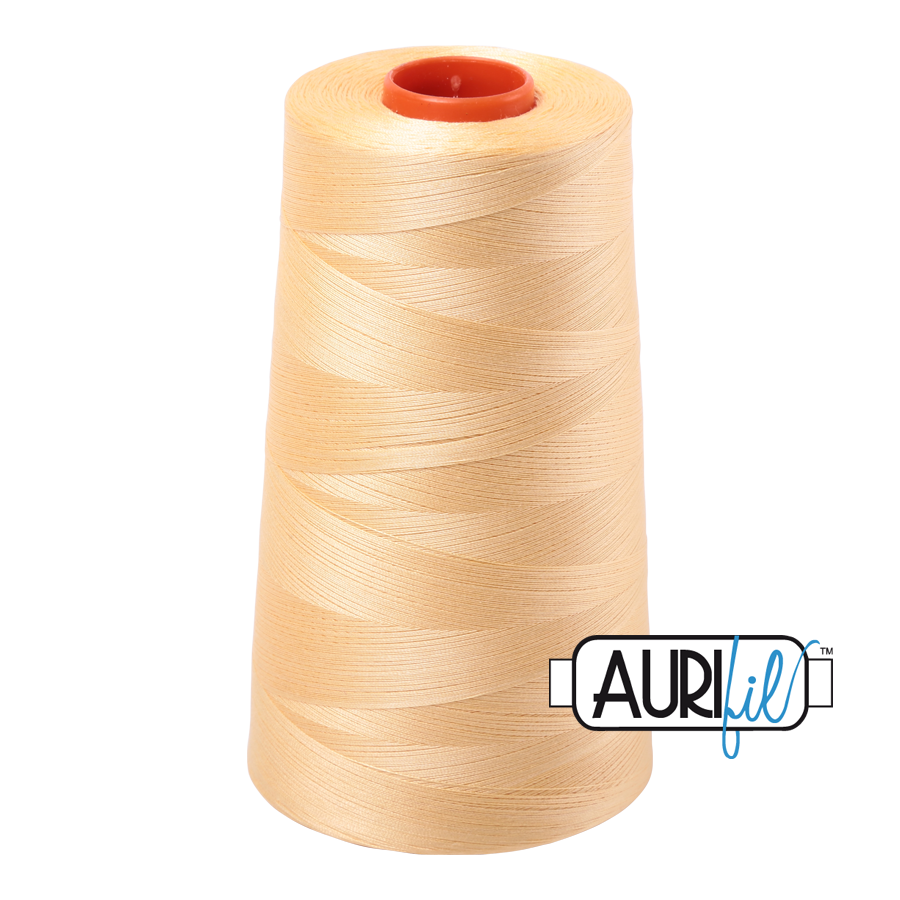 2130 Medium Butter  - Aurifil 50wt Thread 6452yd