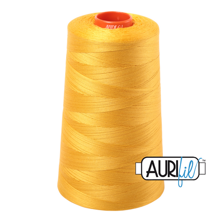 2135 Yellow  - Aurifil 50wt Thread 6452yd