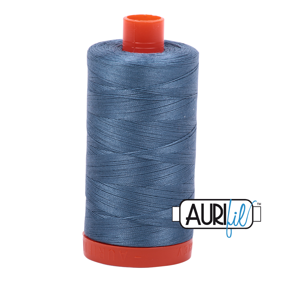 1126 Blue Grey  - Aurifil 50wt Thread 1422yd