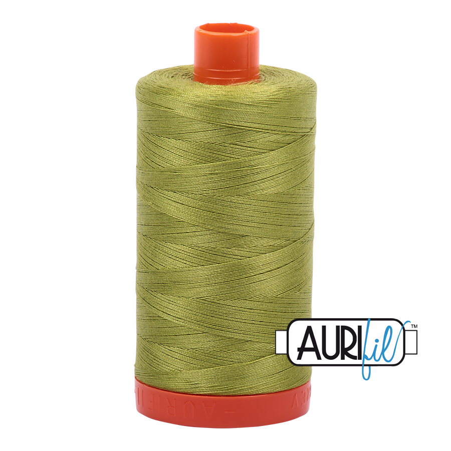 1147 Light Leaf Green  - Aurifil 50wt Thread 1422yd