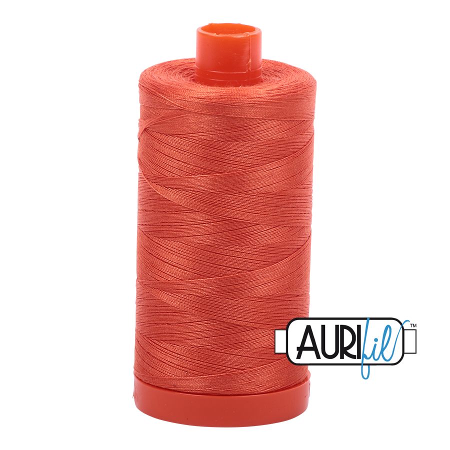 1154 Dusty Orange  - Aurifil 50wt Thread 1422yd