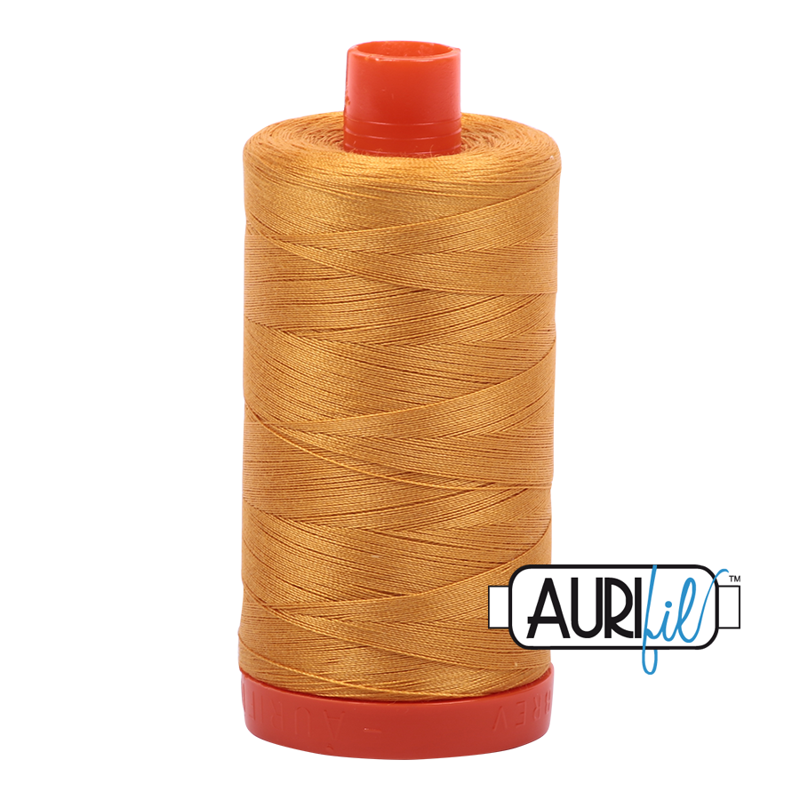 2140 Mustard  - Aurifil 50wt Thread 1422yd