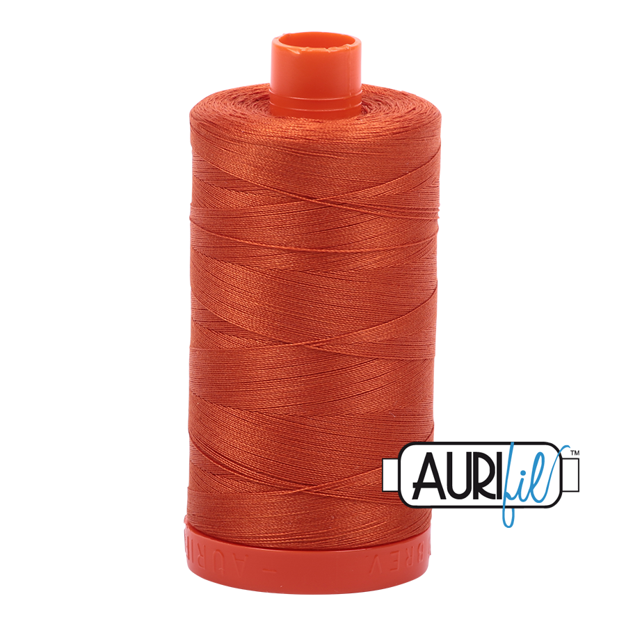 2240 Rusty Orange  - Aurifil 50wt Thread 1422yd