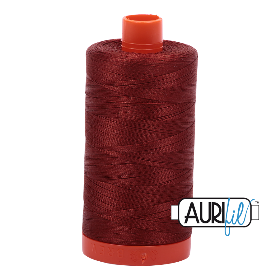 2355 Rust  - Aurifil 50wt Thread 1422yd
