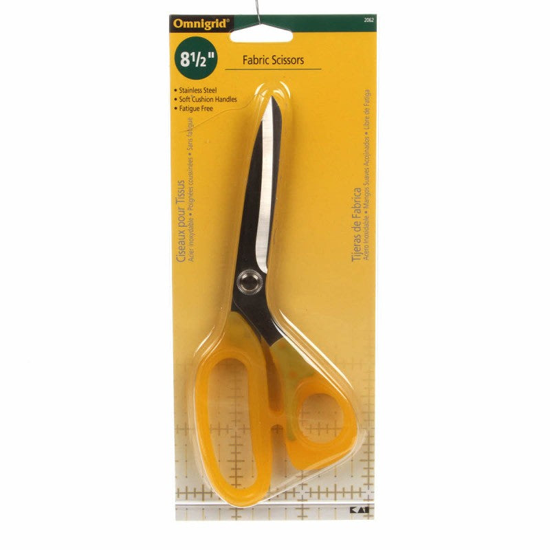 Scissors - KAI/ Omnigrid Fabric Scissors # 2062 - 8 1/2