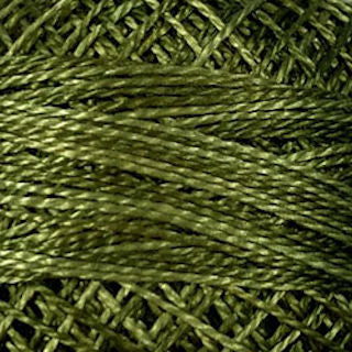 Valdani Size 12 Variegated Perle Cotton PC12-H202 Withered Green   100m