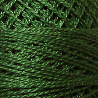 Valdani Size 8 Solid Perle Cotton PCS8-039 Forest Green  100m