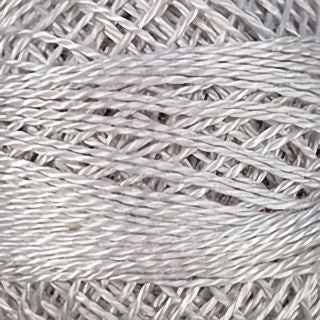 Perle Cotton Embroidery Thread - Sz 8 - white