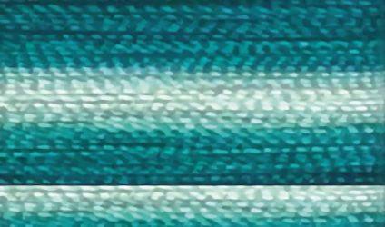 Floriani 40wt Rayon Variegated Thread V69 Aquamarine Stripe  1000m