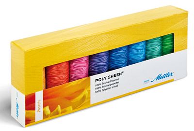 Mettler 8 Spool Polysheen Multi Ombre Pastels PS81