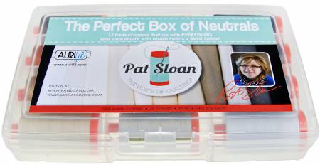 Aurifil Thread 50wt Cotton Pat Sloan Perfect Box Of Neutrals