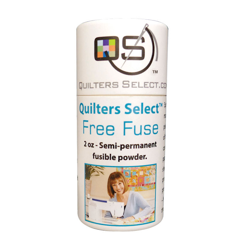 Quilters Select Free Fuse Fusible Basting Powder