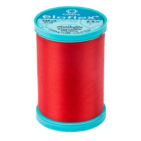 Coats Eloflex Stretch Thread 225yd - Atom Red