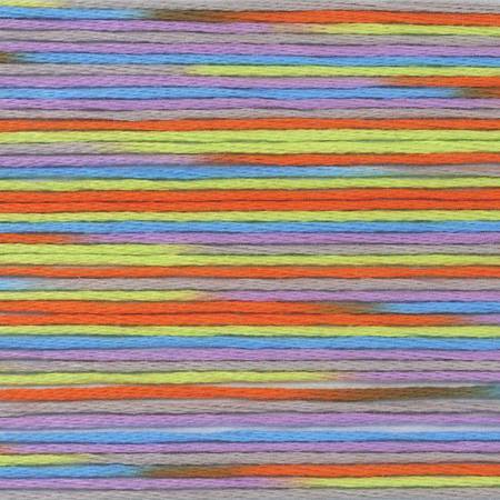 Cosmo Seasons Variegated Embroidery Floss #5036 Seasons
