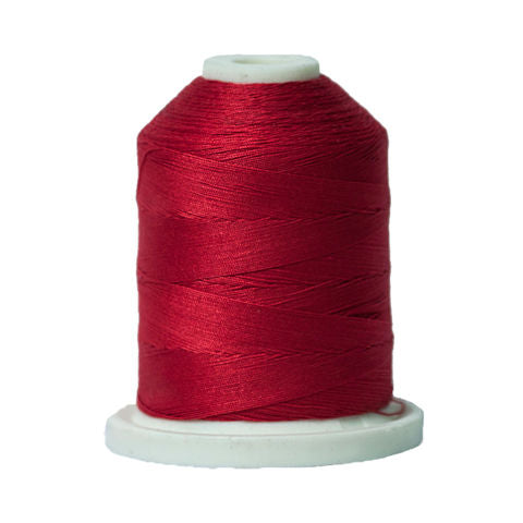 Signature 60wt Solid Cotton Thread SIG60-504 Holiday Red  1100yd