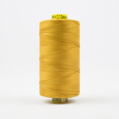 WonderFil Spagetti 12wt Cotton Thread SP011 Rich Gold  400m