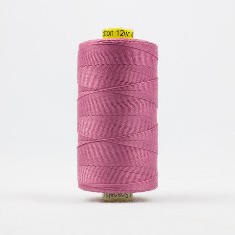 WonderFil Spagetti 12wt Cotton Thread SP030 Dusty Pink  400m