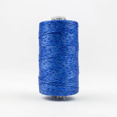 Wonderfil Dazzle 8wt Rayon/Metallic Thread 0137 True Blue  200yd/183m