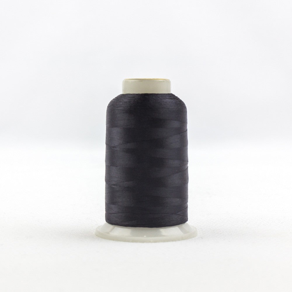 Wonderfil Invisafil 100wt Polyester Thread 101 Black  2500m Spool