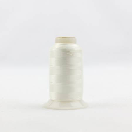 Wonderfil Invisafil 100wt Polyester Thread 105 Off White  2500m Spool