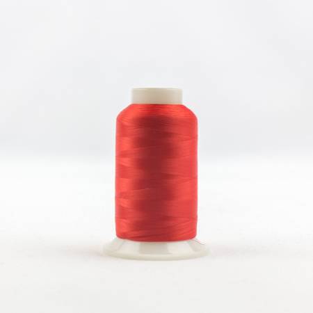Wonderfil Invisafil 100wt Polyester Thread 202 Red  2500m Spool