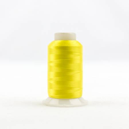Wonderfil Invisafil 100wt Polyester Thread 701 Daffodil Yellow  2500m Spool