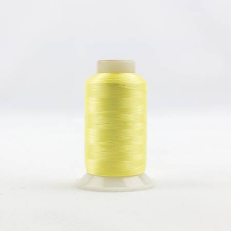 Wonderfil Invisafil 100wt Polyester Thread 706 Ice Lemon  2500m Spool