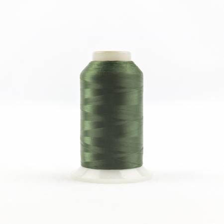 Wonderfil Invisafil 100wt Polyester Thread 707 Hunter Green  2500m Spool