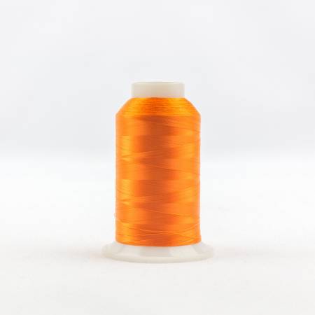 Wonderfil Invisafil 100wt Polyester Thread 711 Pure Orange  2500m Spool