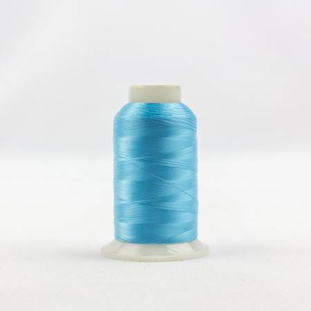 Wonderfil Invisafil 100wt Polyester Thread 716 Bright Turquoise  2500m Spool