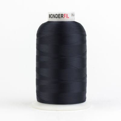 Wonderfil Invisafil 100wt Polyester Thread 179 Blue Grey  10,000yd Cone