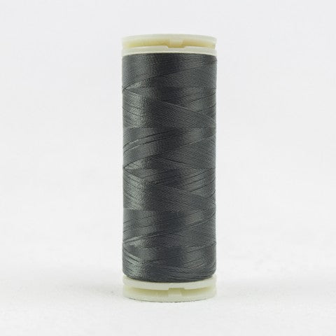 Wonderfil Invisafil 100wt Polyester Thread 122 Dark Grey  400m Spool