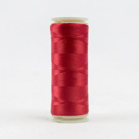 Wonderfil Invisafil 100wt Polyester Thread 605 Christmas Red  400m Spool